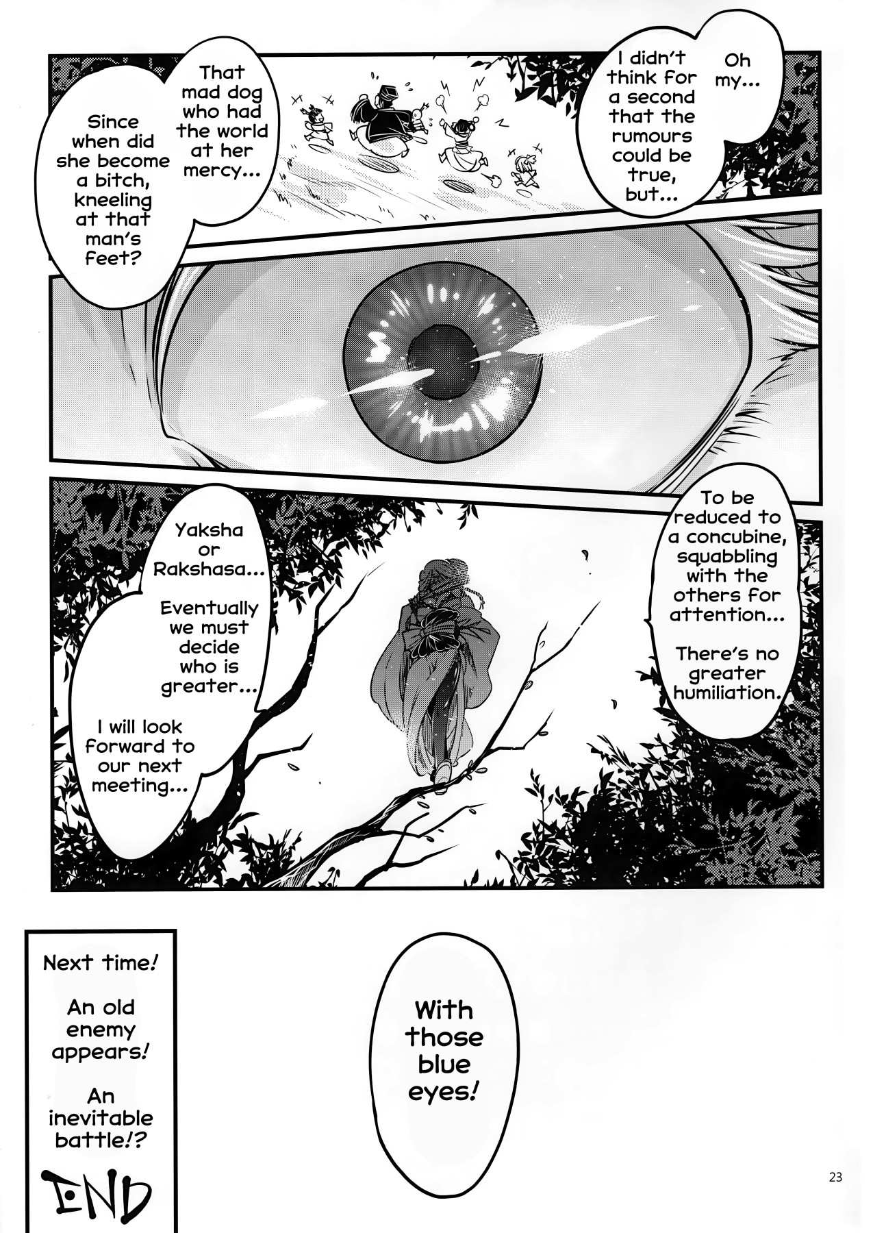 Hentai Manga Comic-Hyakkasou3 <<The Blue Eyed Rakshasa's Counter Attack!>>-Read-24